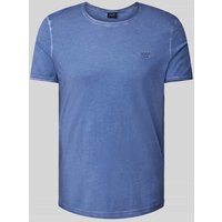 JOOP! Jeans T-Shirt mit Rundhalsausschnitt Modell 'Clark' in Blau, Größe L von JOOP! JEANS