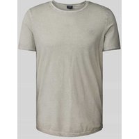 JOOP! Jeans T-Shirt mit Rundhalsausschnitt Modell 'Clark' in Silber, Größe XL von JOOP! JEANS