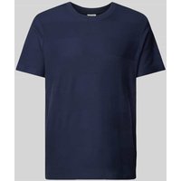 JOOP! Jeans T-Shirt mit Strukturmuster Modell 'Ismet' in Marine, Größe XXL von JOOP! JEANS