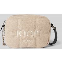 JOOP! Jeans Umhängetasche mit Label-Stitching Modell 'ordine giaccone fabrizi in Stein, Größe 1 von JOOP! JEANS