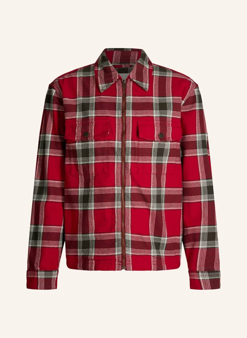 Joop! Jeans Hemd-Jacke Casual Fit rot von JOOP! JEANS