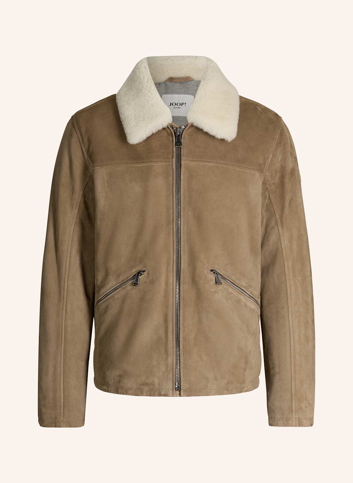 Joop! Jeans Lederjacke braun von JOOP! JEANS