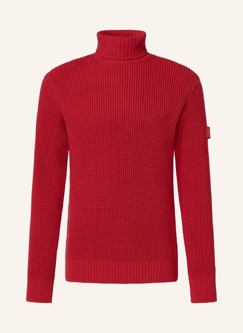 Joop! Jeans Rollkragenpullover Hollio rot von JOOP! JEANS