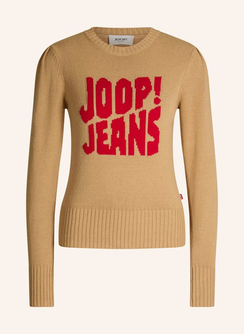 Joop! Jeans Strick-Pullover beige von JOOP! JEANS