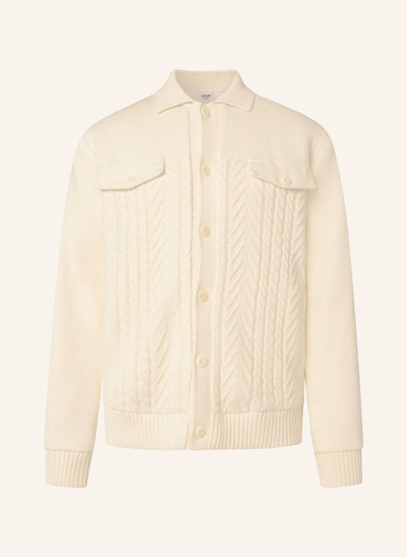 Joop! Jeans Strickjacke Walto weiss von JOOP! JEANS