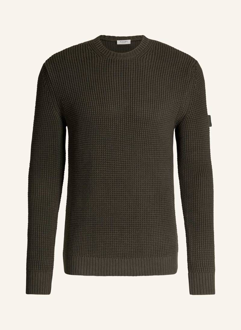 Joop! Jeans Strickpullover gruen von JOOP! JEANS