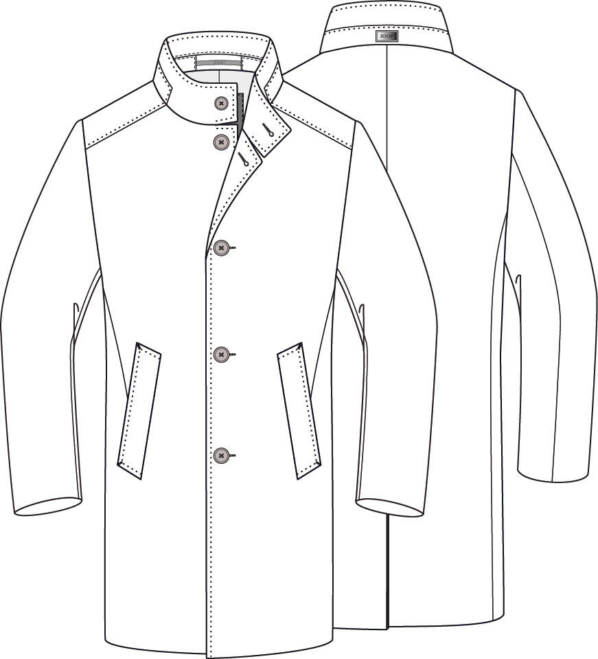 JOOP! Menswear - 17 JC-21Maron 10004326 dark beige - Gr. - 52 von JOOP! Menswear