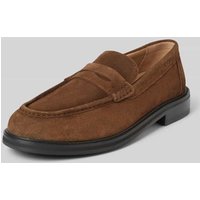 JOOP! SHOES Loafer mit strukturierter Sohle Modell 'velluto' in Hellbraun, Größe 45 von JOOP! SHOES