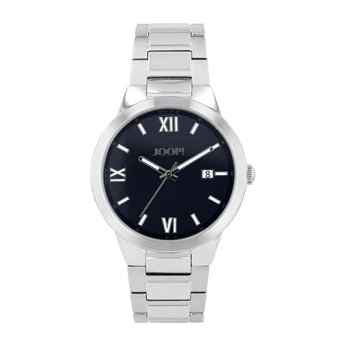 Joop! Armbanduhr Herren Quarzuhr Analog, mit Edelstahl Armband, Blau, 5 bar Wasserdicht, Kommt in Uhren Geschenk Box, 2038620 von Joop!