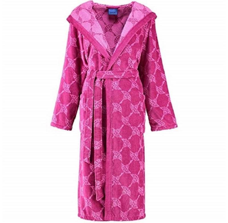 JOOP! Bademantel JOOP! Bademantel Damen Kapuze Cornflower 1646-22 Cassis L 44/46, Gürtel von JOOP!