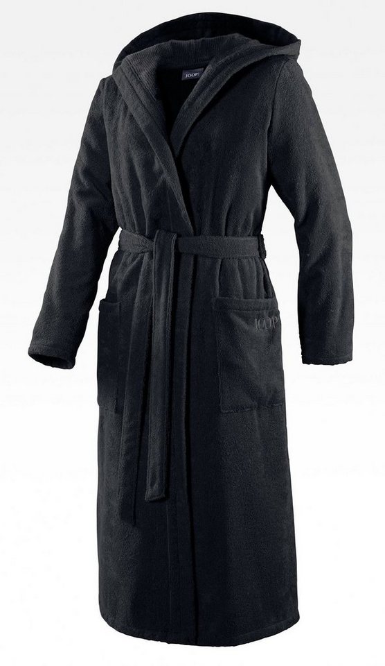 JOOP! Bademantel JOOP! Bademantel Damen Kapuze Streifen Muster innen, Kapuze, Gürtel, innen gestreift von JOOP!