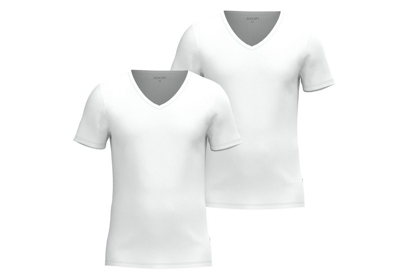 JOOP! Funktionsunterhemd Everyday V-Neck Shirt (2-St., 2er Pack) mit Logo-Flag links von JOOP!