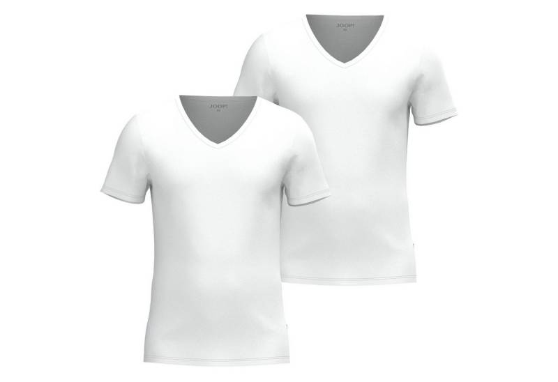 JOOP! Funktionsunterhemd Everyday V-Neck Shirt (2-St., 2er Pack) mit Logo-Flag links von JOOP!