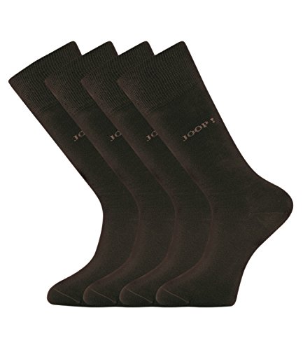 JOOP! Herren Socken Strümpfe Business Allround 900000 4 Paar, Farbe:Braun, Größe:39-42, Artikel:-7000 mocca von Joop!