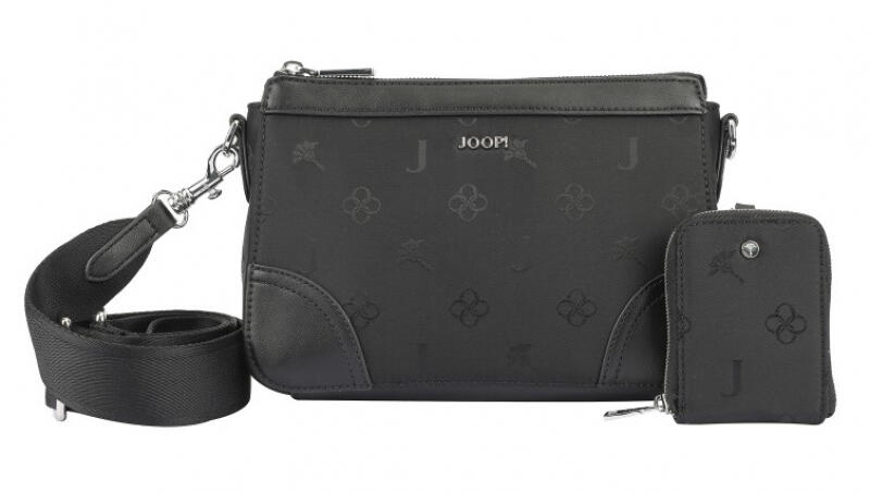 JOOP! - Joop Decoro Tessuto Jasmina Schultertasche SHZ schwarz Schwarz von JOOP!