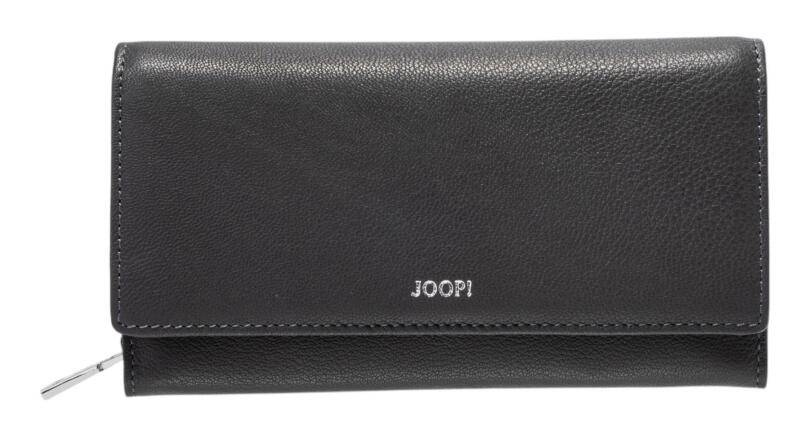 JOOP! - Joop Lantea europa Damenlangbörse RFID echt Ziegenleder dunkelgrau Grau von JOOP!