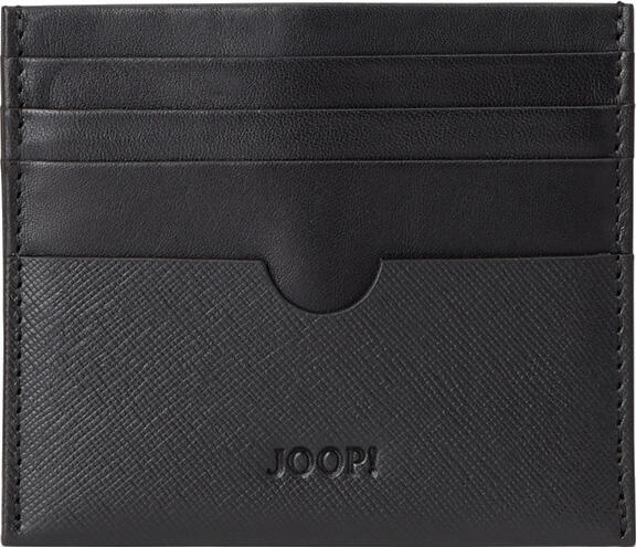 JOOP! - Joop Pero Peteus Kartenetui echt Leder schwarz Schwarz von JOOP!