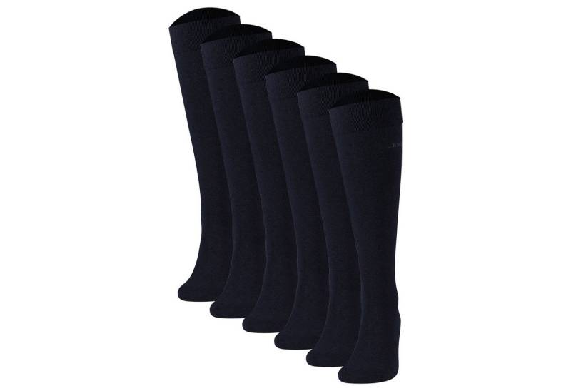 JOOP! Kniestrümpfe Herren Socken 6er Pack Baumwolle (Packung, 6er Pack) von JOOP!