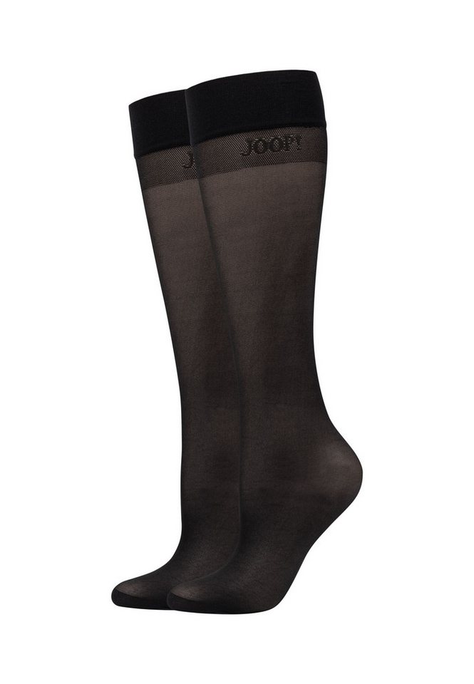 JOOP! Kniestrümpfe Kniestrümpfe 2er Pack von JOOP!