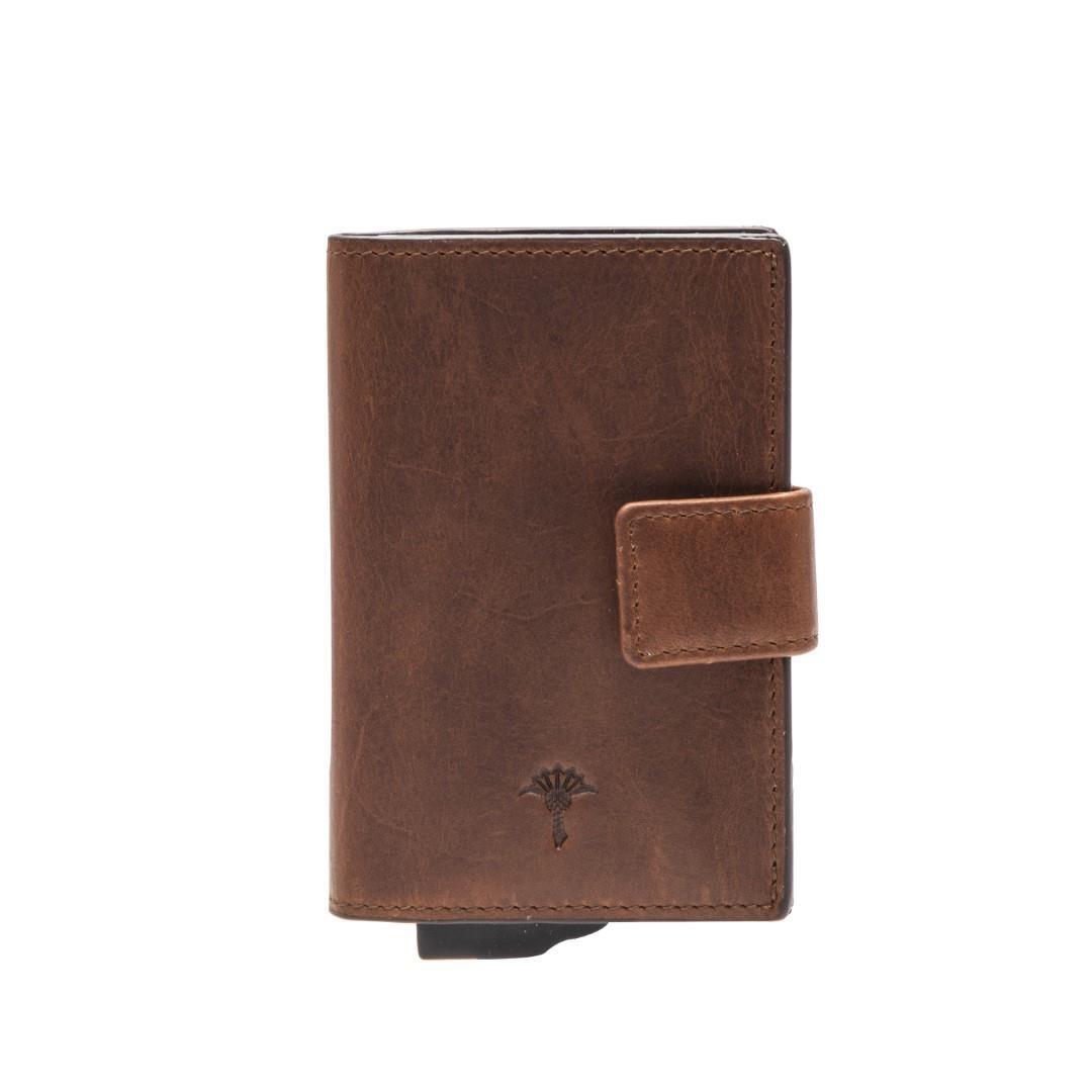 JOOP! - Kreditkartenetui Loreto C-Three E-Cage S Darkbrown braun von JOOP!