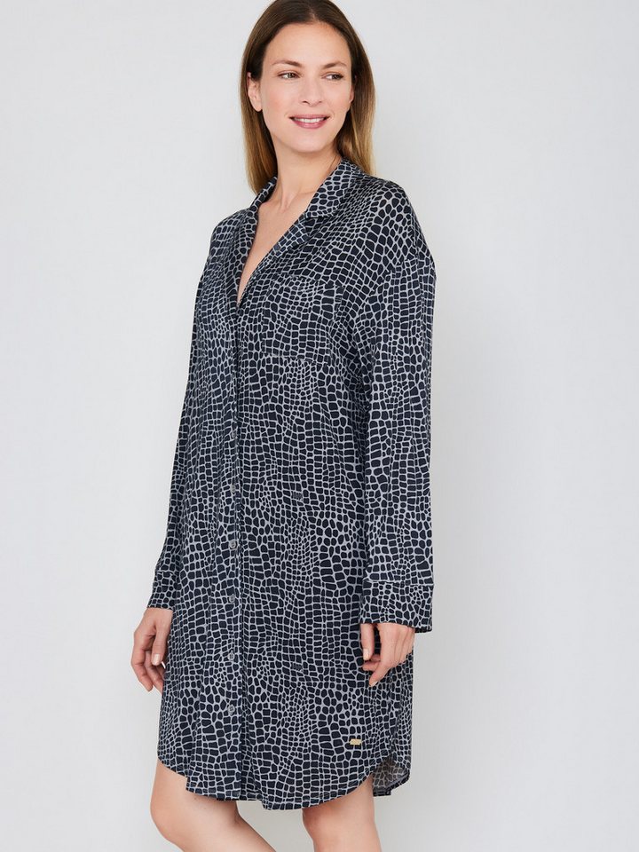 JOOP! Nachthemd Luxe Modal Printed Nacht-hemd schlafmode sleepwear von JOOP!