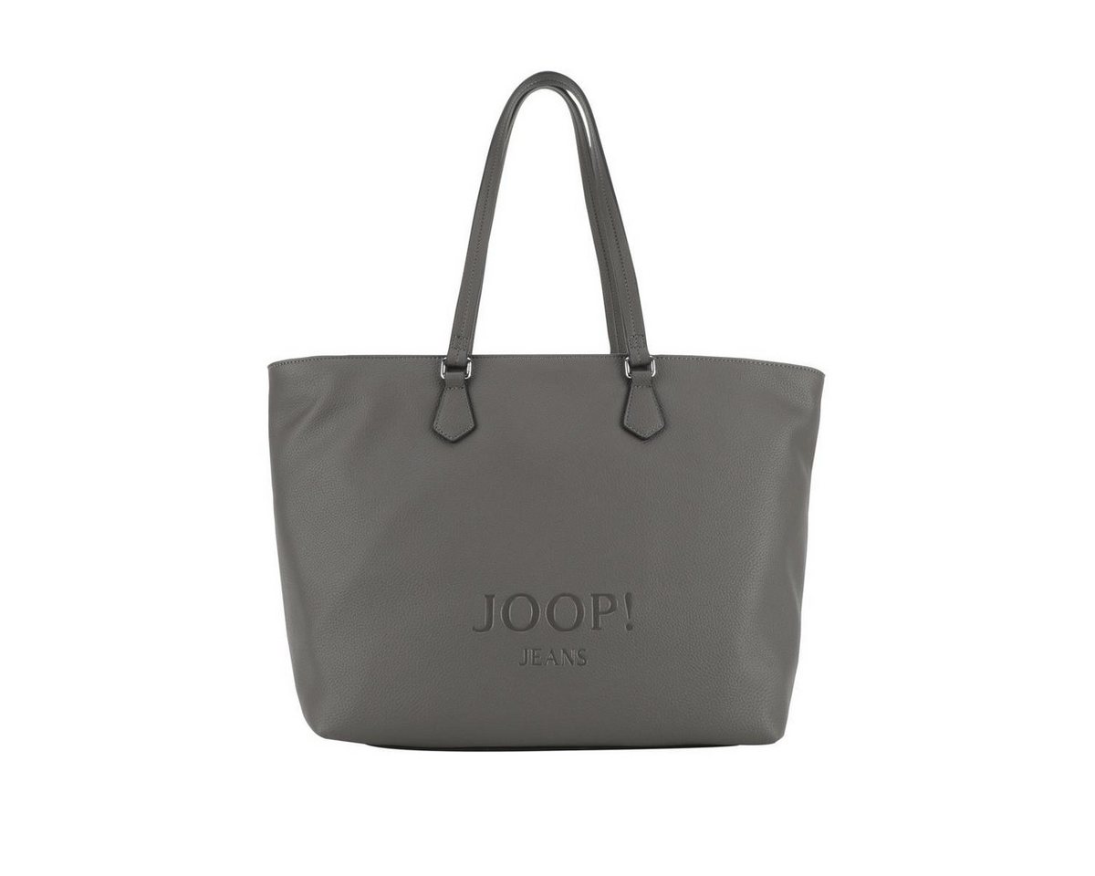 JOOP! Schultertasche Lettera 1.0 Lara Shopper Lhz Damen Handtasche (ein Stück, 1-tlg., ca. B/H/T 32/29/17 cm), Logoschriftzug auf der Vorderseite von JOOP!