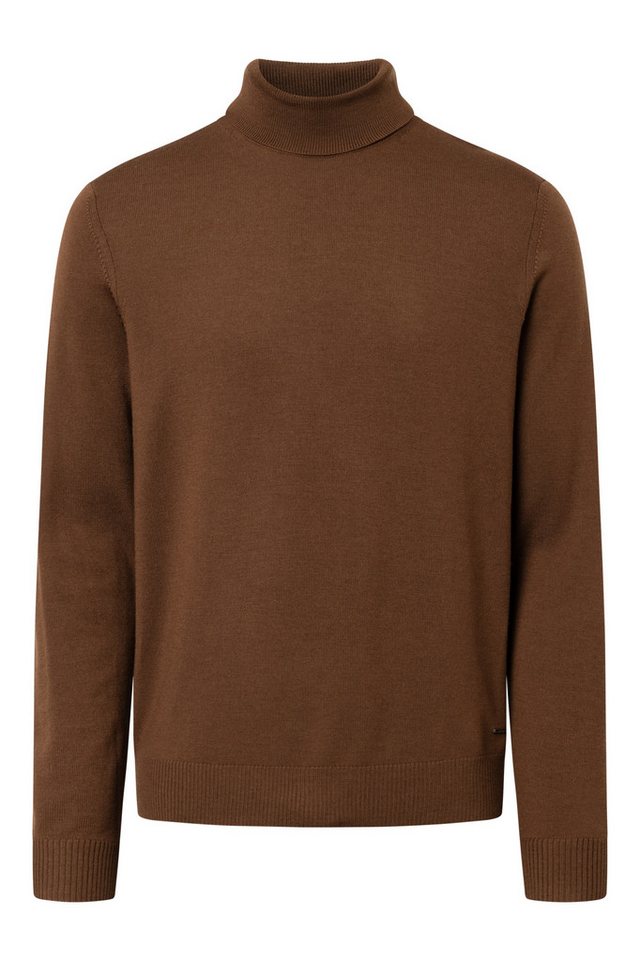 JOOP! Strickpullover Rollkragen Pullover aus Merino-Wolle - Gerade von JOOP!
