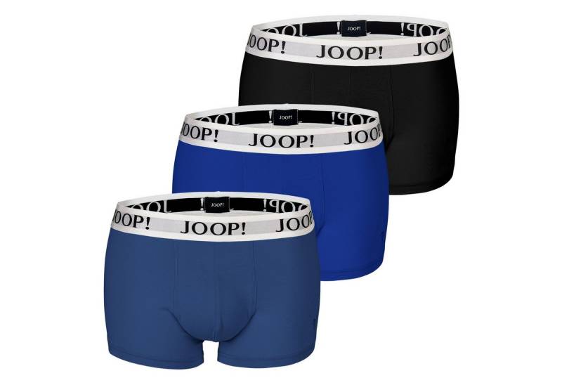 JOOP! Trunk Cotton-Stretch Boxer (3er Set) mit umlaufenden Markenschriftzug auf Bund von JOOP!