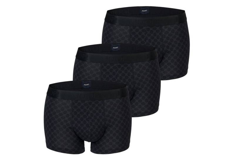 JOOP! Trunk Cotton-Stretch Boxer (3er Set) seitliche Overlocknähte von JOOP!