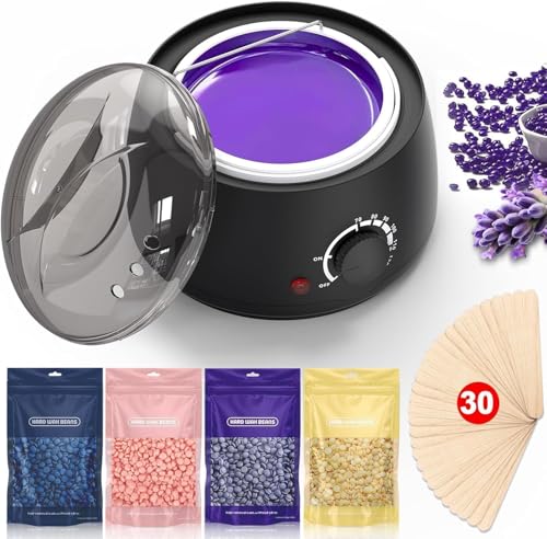 Waxing Set männer und frauen: Wachs haarentfernung - Wachsmaschine zur haarentfernung set für Gesicht Bikini Ganzkörper, Wachswärmer gerät Wax Maschine mit 400g Waxing Perlen, at Home Waxing Kit Waxing Set männer und frauen: Wachs haarentfernung - Wachsmaschine zur haarentfernung set für Gesicht Bikini Ganzkörper, Wachswärmer gerät Wax Maschine mit 400g Waxing Perlen, at Home Waxing Kit von JOOPLEX