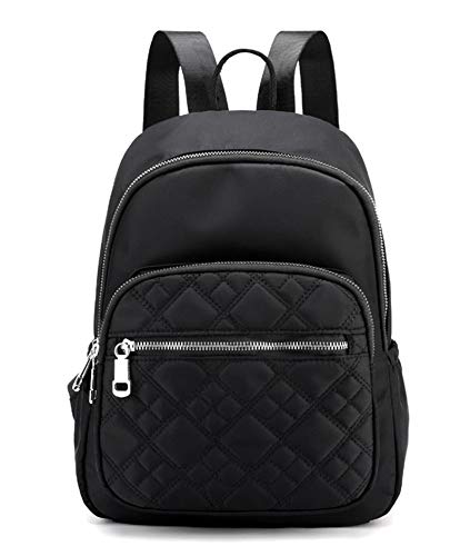 Leichter Mehrfachtaschen-Freizeitrucksack für Frauen, Mädchen, Mamabeutel, Außensport-Freizeittasche (Black) von JOORUI