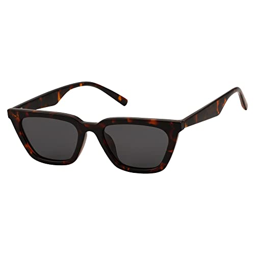 JOOX Sonnenbrille Derren Polarisiert Cateye, Retro Katzenaugen Sunglasses UV400 Schutz, Kleine Vintage Rahmen für Outdoor von JOOX