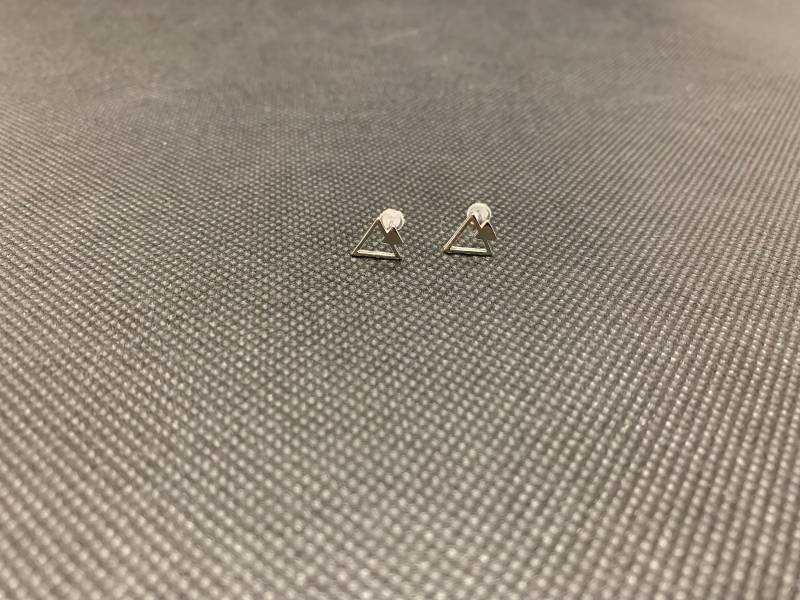 Elegante Dreieck-Ohrringe, Sterling Silber | 925 Elegante Dreieck-Ohrringe, Sterling Silber | 925 von JOOYSshop