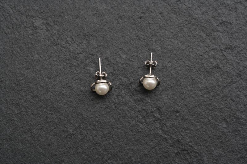 Silber | 925 Perlenohrringe Silber | 925 Perlenohrringe von JOOYSshop