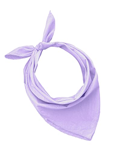 Bandanas 100% Baumwolle für Damen Herren Kinder Unisex mit Paisley Muster Taschentuch Kopfbedeckung Haarschal Halsband Handgelenk Kopf COD.644, Bambo Lila, Tagli Unico von JOPHY & CO.