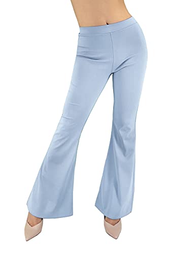 JOPHY & CO. Cabana Hose für Damen, leicht, bequem, breit, elastisch, aus Stoff (Artikelnummer 6038), Cabana, Türkis M von JOPHY & CO.