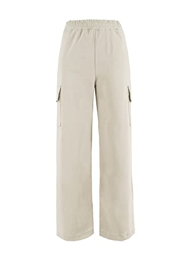 JOPHY & CO. Cargohose für Damen, breites Bein (Code 8802), beige, XXXL von JOPHY & CO.