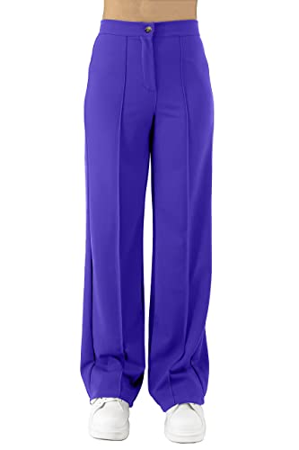 JOPHY & CO. Damen-Hose mit weitem Bein (Artikelnr. 6554), violett, XXXL von JOPHY & CO.