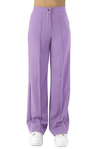 JOPHY & CO. Damen-Hose mit weitem Bein (Cod. 6554), Lila, XXL von JOPHY & CO.