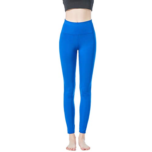 JOPHY & CO. Damen-Leggings, lang, bi-elastisch, aus Stoff (Artikelnummer: 9839), Blau L von JOPHY & CO.