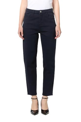 JOPHY & CO. Damenhose mit fünf Taschen aus elastischer Baumwolle (Code 1372), dunkelblau, M von JOPHY & CO.