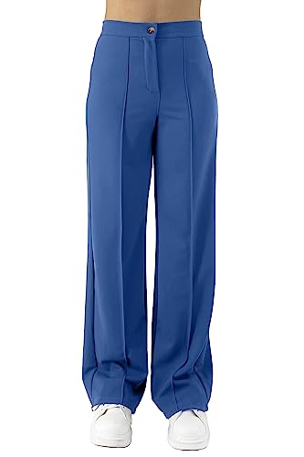 JOPHY & CO. Hose für Damen mit weitem Schlag (Code 6554), Dunkle Jeans, XS von JOPHY & CO.