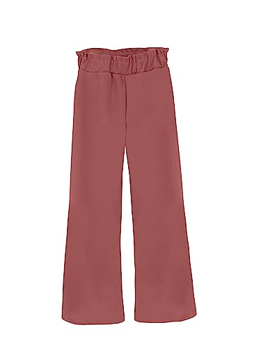 JOPHY & CO. Hose für Mädchen mit breitem Pfotenabdruck (Code 8676), Altes Rosa Palast, 12 Jahre von JOPHY & CO.