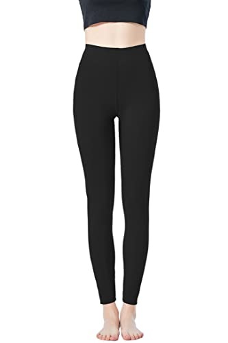 JOPHY & CO. Lange Damen-Leggings aus elastischem Stoff (Code 9813), Schwarz , XL von JOPHY & CO.