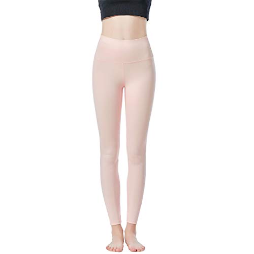 JOPHY & CO. Leggings für Damen, Bielastisch, hohe Taille, für Fitness, Sport, Yoga-Hose, weich, elastisch (Cod. 9839), Rosa, M von JOPHY & CO.