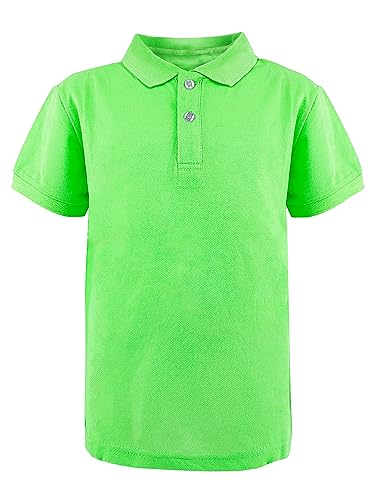 JOPHY & CO. Poloshirt für Schultraining, kurzärmelig und lang, für Kinder und Jugendliche, Unisex, Artikelnummer 2900, 2904 Apfel, 4 Jahre von JOPHY & CO.