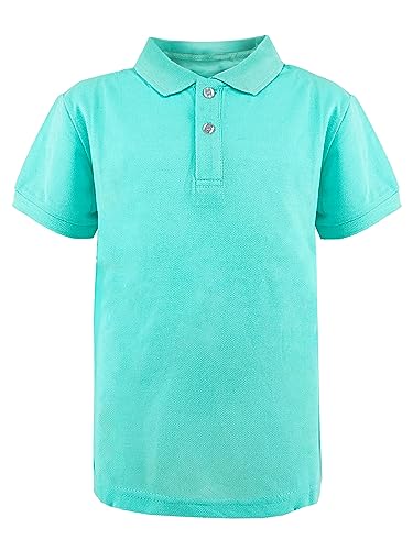 JOPHY & CO. Poloshirt für Schultraining, kurzärmelig und lang, für Kinder und Jugendliche, Unisex, Artikelnummer 2900, 2904 Verdino, 6 Jahre von JOPHY & CO.