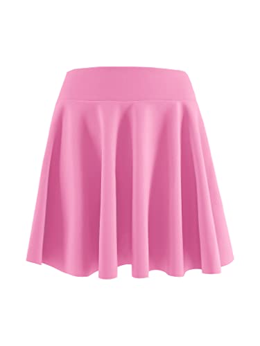 JOPHY & CO. Rock Mädchen Mädchen Plissettiert Midi Vielseitig Elastische Taille, Kurzes Fuchsia, 12 Jahre von JOPHY & CO.