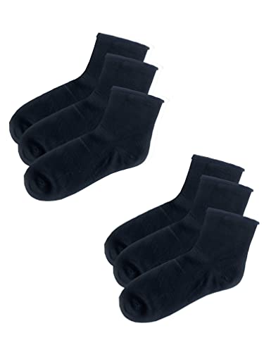 JOPHY & CO. Weiche, leichte, elastikfreie Baumwollsocken, Sanitärfunktionssocken für Kreislauf und Diabetiker 6-12 Paar Art.901 (as3, numeric, numeric_40, numeric_46, regular, regular, SCHWARZ-6PIA) JOPHY & CO. Weiche, leichte, elastikfreie Baumwollsocken, Sanitärfunktionssocken für Kreislauf und Diabetiker 6-12 Paar Art.901 (as3, numeric, numeric_40, numeric_46, regular, regular, SCHWARZ-6PIA) von JOPHY & CO.