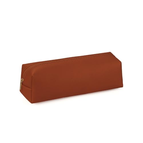 JOPWUE Leder-Federmäppchen, schlankes Design, Federmäppchen mit Reißverschluss, wasserdicht und langlebig, tragbar, für Schule, Schreibwaren, großes Fassungsvermögen, Kosmetik-Organizer-Tasche für JOPWUE Leder-Federmäppchen, schlankes Design, Federmäppchen mit Reißverschluss, wasserdicht und langlebig, tragbar, für Schule, Schreibwaren, großes Fassungsvermögen, Kosmetik-Organizer-Tasche für von JOPWUE